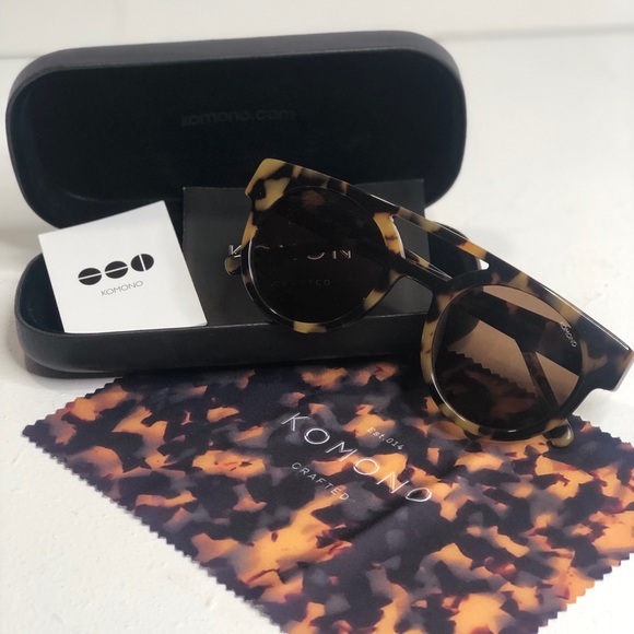 KOMONO Dreyfuss Tortoise Demi sunglasses (NEW) - Picture 5 of 12